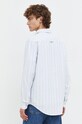 Одежда Хлопковая рубашка Tommy Jeans DM0DM18336 голубой