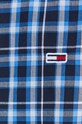 Хлопковая рубашка Tommy Jeans DM0DM18470 тёмно-синий