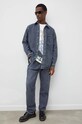 Samsoe Samsoe camasa jeans M23400079 gri SS24