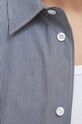 Хлопковая рубашка Samsoe Samsoe M23400021 серый