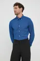 plava Pamučna košulja Tommy Hilfiger Muški