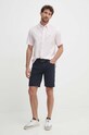 Odzież Tommy Hilfiger koszula bawełniana MW0MW33809 różowy