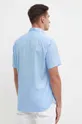 niebieski Tommy Hilfiger koszula bawełniana