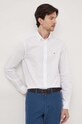 Бавовняна сорочка Tommy Hilfiger білий MW0MW33828