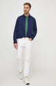 Košile Tommy Hilfiger MW0MW34247 námořnická modř SS24