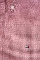 Bavlnená košeľa Tommy Hilfiger burgundské
