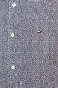 Бавовняна сорочка Tommy Hilfiger MW0MW33776 чорний SS24