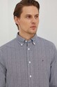 Бавовняна сорочка Tommy Hilfiger MW0MW33776 чорний