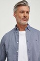 Tommy Hilfiger koszula bawełniana MW0MW33778 niebieski