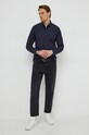 Calvin Klein koszula K10K110856 granatowy SS25