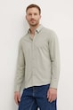 Πουκάμισο Calvin Klein K10K110856 πράσινο SS25