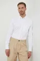 белый Хлопковая рубашка Calvin Klein