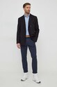 Odzież Calvin Klein koszula K10K112305 niebieski