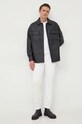 Calvin Klein Jeans kurtka koszulowa J30J325063 czarny SS24