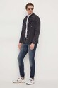 Calvin Klein Jeans kurtka jeansowa J30J324581 czarny SS24
