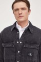 Calvin Klein Jeans kurtka jeansowa czarny J30J324581