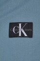 Bavlnená košeľa Calvin Klein Jeans J30J325027 tyrkysová SS24