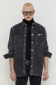 Rifľová košeľa Karl Lagerfeld Jeans 100 % Organická bavlna