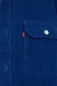 Bombažna srajca Levi's mornarsko modra
