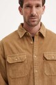 Bavlněná košile Levi's béžová 19573