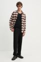 Levi's camicia in cotone 19573 marrone AW24