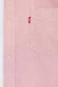 Levi's koszula bawełniana 85746 różowy SS24