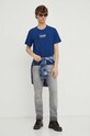 Îmbrăcăminte Levi's camasa din bumbac 85746 bleumarin