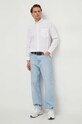 Одежда Хлопковая рубашка Pepe Jeans Prince PM308270 белый