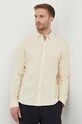 Бавовняна сорочка Pepe Jeans PHIL PM308274 бежевий