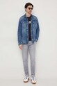 Džínová košile Pepe Jeans Dave Liberty PM308286 námořnická modř SS24