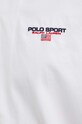Хлопковая рубашка Polo Ralph Lauren 710945727 белый