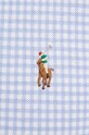 Βαμβακερό πουκάμισο Polo Ralph Lauren 710934576 μπλε SS24