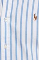 Polo Ralph Lauren cămașă din bumbac 710938684 albastru SS24