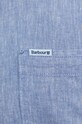 Barbour camicia di lino MSH5090 blu