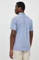 Abbigliamento Barbour camicia di lino MSH5093 blu