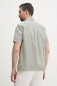 Odzież Barbour Shirt Dept - Summer koszula lniana męska MSH5093 zielony