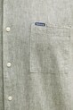 Barbour Shirt Dept - Summer koszula lniana męska MSH5093 zielony