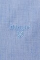 Хлопковая рубашка Barbour MSH5467 голубой SS24