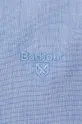 Бавовняна сорочка Barbour блакитний
