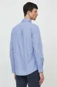 голубой Хлопковая рубашка Barbour