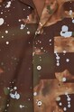 Хлопковая рубашка MSGM 3640ME08.247050 коричневый