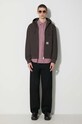Carhartt WIP denim shirt Longsleeve Bolton Shirt I030238.1XFGD pink SS24