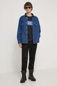 HUGO Blue cămașă jeans 50513853 albastru AW24