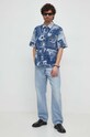 Сорочка Versace Jeans Couture 76GAL21C.DW074SS0 темно-синій SS24
