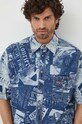 Сорочка Versace Jeans Couture темно-синій 76GAL21C.DW074SS0