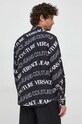 Одяг Бавовняна сорочка Versace Jeans Couture 76GAL2R0.NS405 чорний