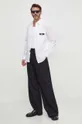 Versace Jeans Couture camicia in cotone bianco
