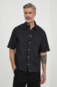 Versace Jeans Couture koszula bawełniana czarny 76GALY06.CN010