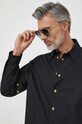 Versace Jeans Couture koszula bawełniana 76GALY06.CN010 czarny