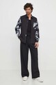 Versace Jeans Couture koszula bawełniana 76GAL2R2.NS408 czarny SS24